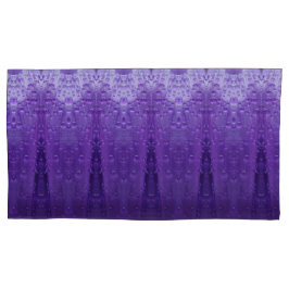 Purples Ikat  Kissenbezug