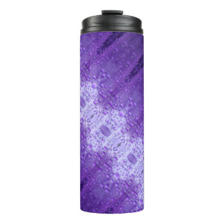 Purples Ikat Lace Thermosbecher