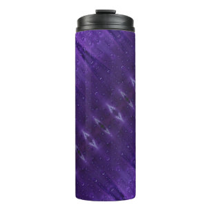 Purples Ikat Thermosbecher