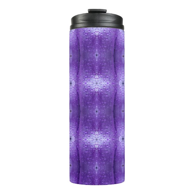 Purples Ikat Too Thermosbecher (Vorderseite)