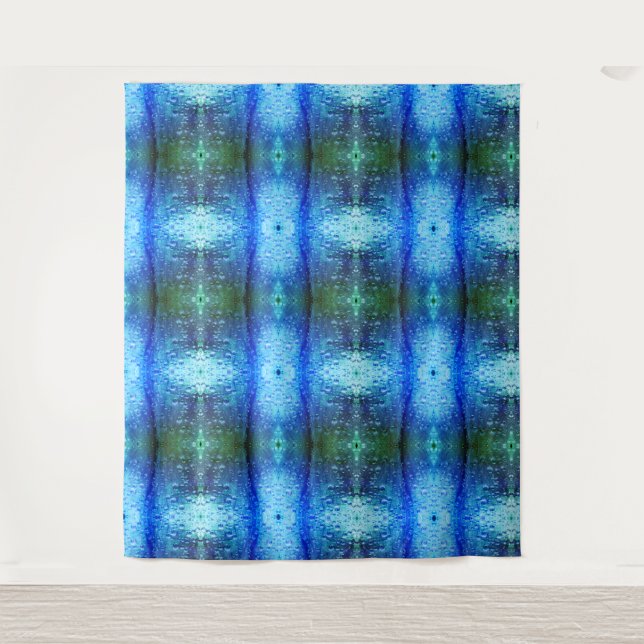 Purples X GL Ikat zu Wandteppich (Vorderseite)