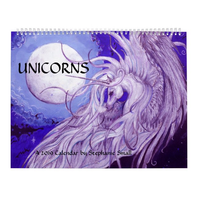 PurpleUnicorn Pferdepony-niedliche Liebe gut Kalender (Titelbild)