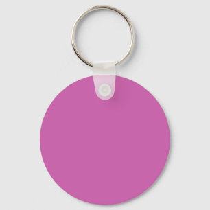 Purplisch rosa (feste Farbe) Schlüsselanhänger