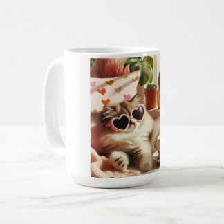 Purprig entspannt kaffeetasse