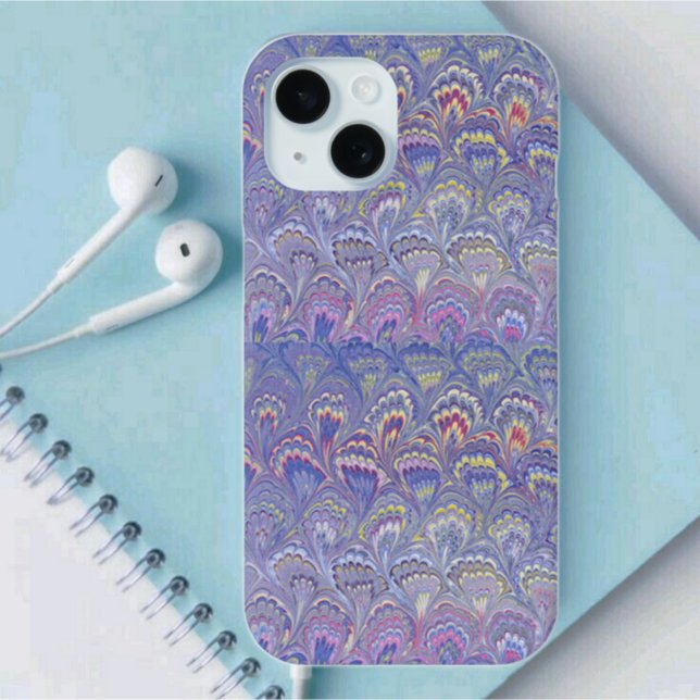 Purpur marmoriert Case-Mate iPhone hülle (Von Creator hochgeladen)