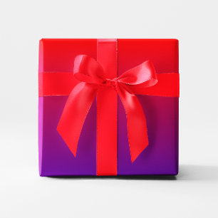 Purpur-Rot-Verlauf Geschenkpapier