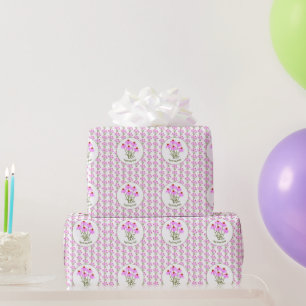 Purpur-Sonnenhüte Geschenkpapier