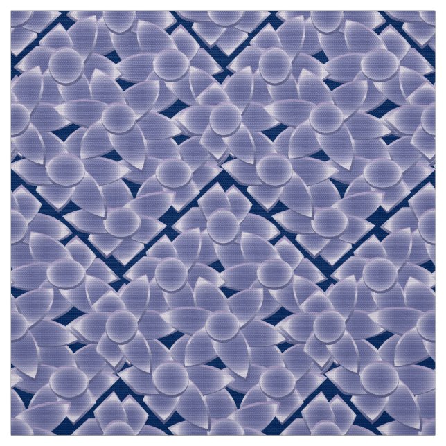 Purpurblumen Stoff (Muster)