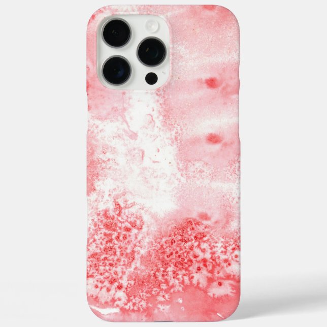 Purpurrote Echos iPhone 16 Pro Max Hülle (Rückseite)
