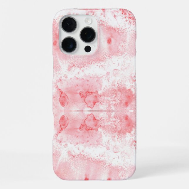 Purpurrote Echos iPhone 16 Pro Max Hülle (Rückseite)