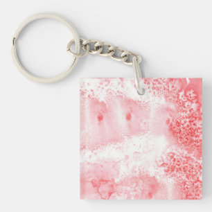 Purpurrote Echos Schlüsselanhänger