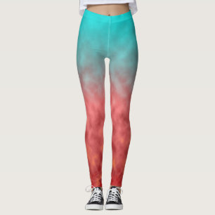 Purpurrote Fata Morgana Leggings