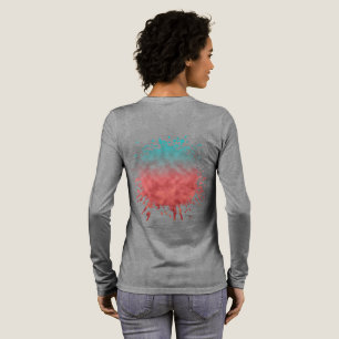 Purpurrote Fata Morgana Tri-Blend Shirt
