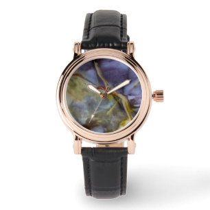 Purpurroter Jaspis Armbanduhr
