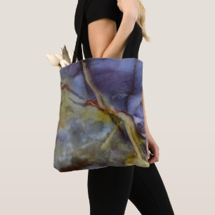 Purpurroter Jaspis Tasche