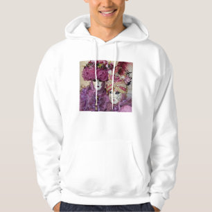 Purpurroter Karnevalskostüm, Venedig Hoodie