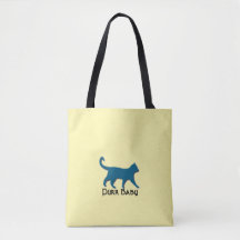 "PURR BABY LEMON" SCHULTERTOTE