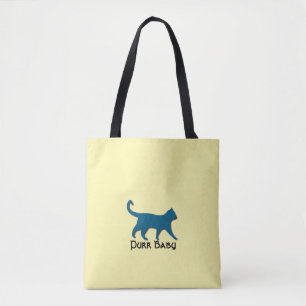 "PURR BABY LEMON" SCHULTERTOTE TASCHE