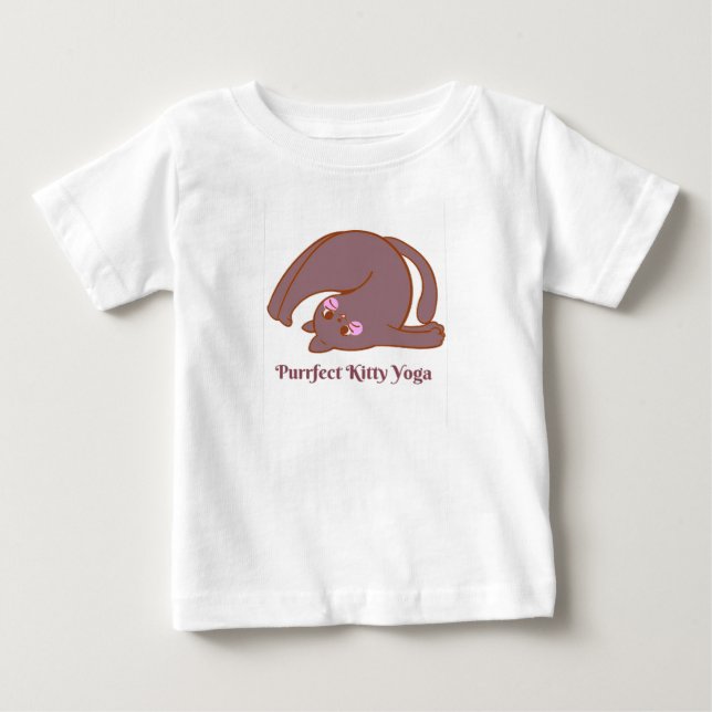Purr-Cent-Kleinkind Baby T-shirt (Vorderseite)