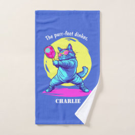 Purr-fect Pickleball Champ Handtuch