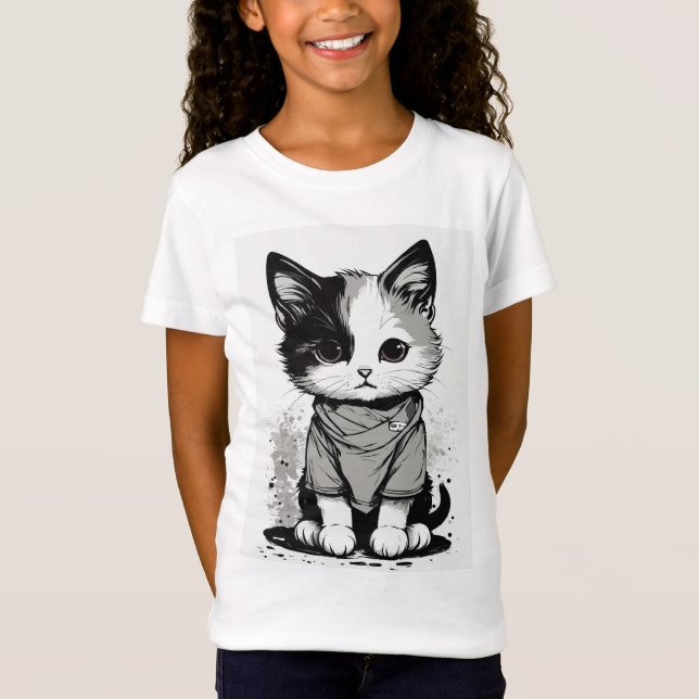 Purr-fect-T-Shirts für Katzen-Liebhaber T-Shirt (Vorderseite)