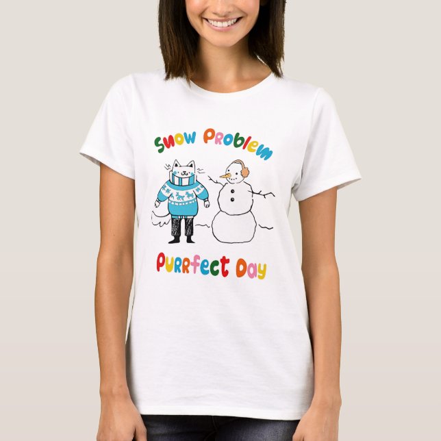 Purr-fect-Tag T-Shirt (Vorderseite)