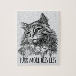 Purr More Hiss Less Pretty Kitty