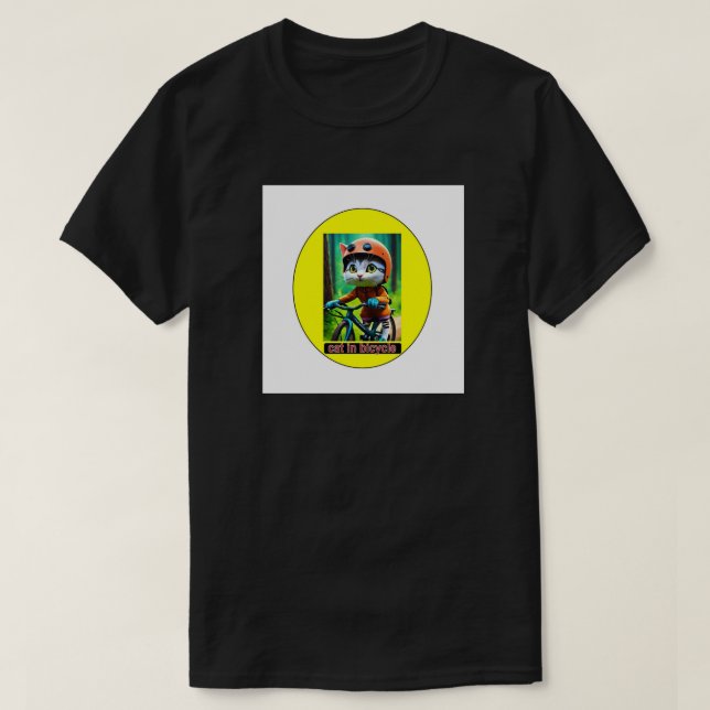 "Purr, Niedlich: Cat Lover's T - Shirt" T-Shirt (Design vorne)