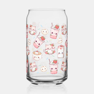 Purr parfaitement brassé : Kawaii Cat Cat Cat Glas