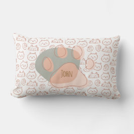 Purr-Personalisiertes Katzenkissen Lendenkissen