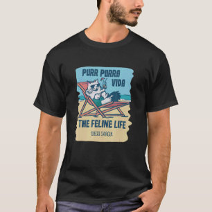 Purr Purra Vida, die Feline Life East Africa T-Shirt
