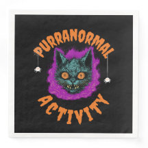🕷️ Purranormale Servietten 🐾