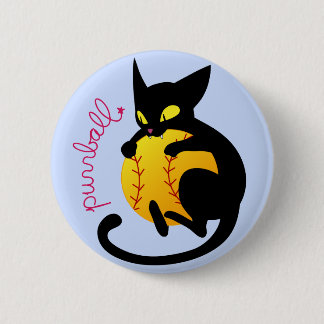 Purrball Flair Button