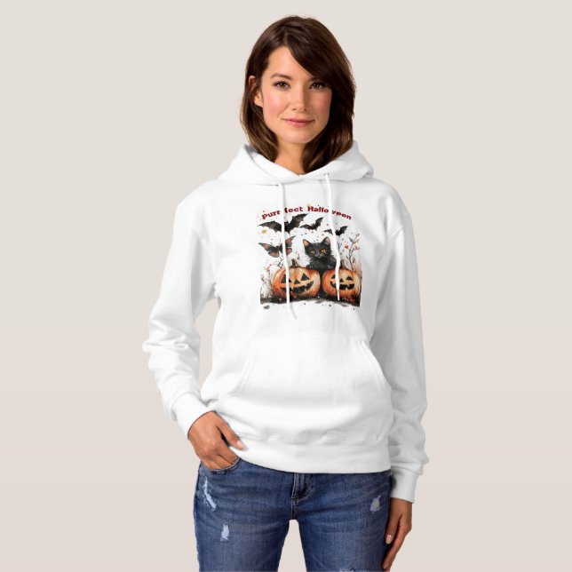 Purrfect Halloween sweatshirt (Vorne ganz)