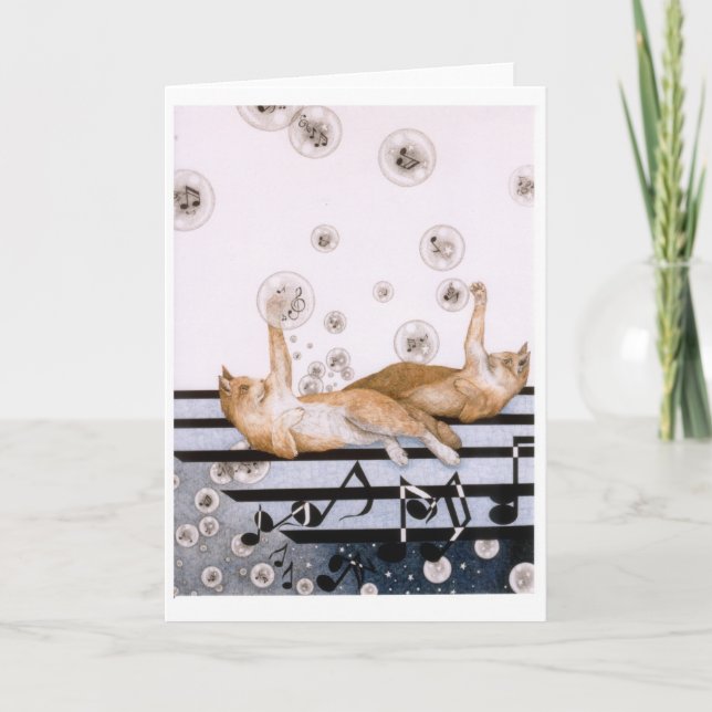 Purrfect Harmony Karte (Vorderseite)