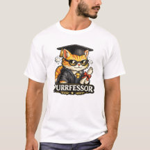 Purrfessor Katzenlehrer Abschlussdesign