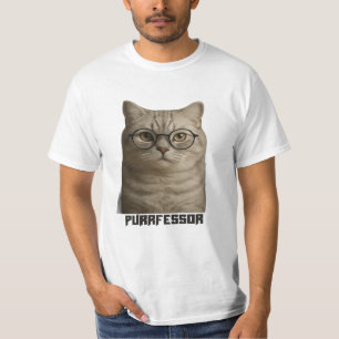 Purrfessor T-Shirt