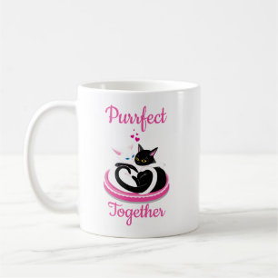 Purrffffo Ensemble Cute Cats Valentine Coffee Mug