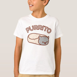 PURRITO Cat Burrito T-SHIRT