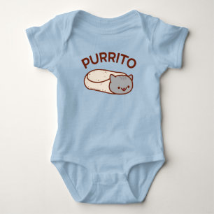 PURRITO - Der Babykartonanzug der Katze Burrito Baby Strampler