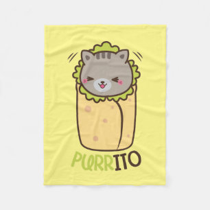 Purrito MiezekatzeBurrito Fleecedecke