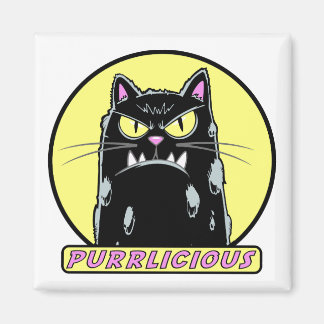 Purrlicious Magnet