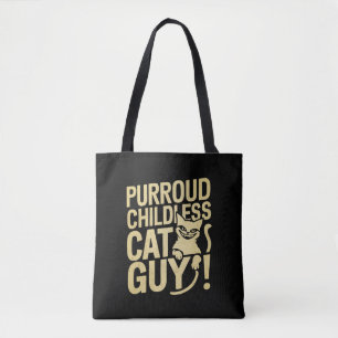 Purroud kinderloser Katzen-Typ, der für den Präsid Tasche