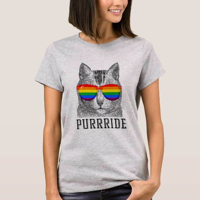 PURRRIDE T-Shirt (Vorderseite)