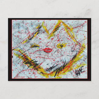 Purrz ma carte postale logo de galerie