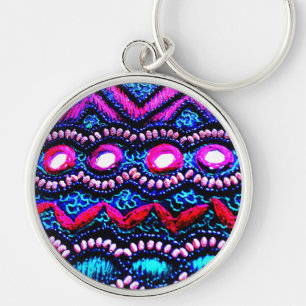 Purse Stickerei aus Indien Schlüsselanhänger
