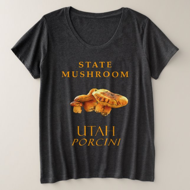 Puschroom in der Region Utah Große Größe T-Shirt (Design vorne)