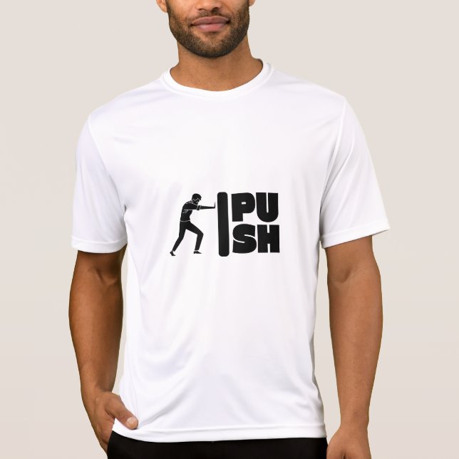 Push - Gym-T - Shirt (Vorderseite)