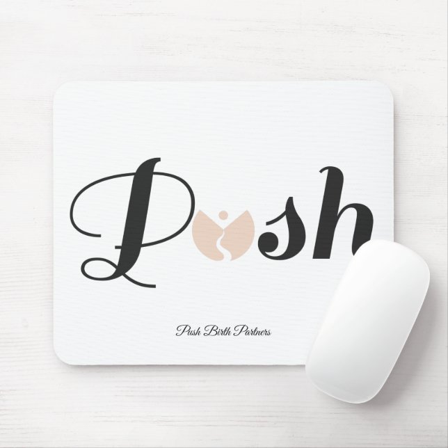 Push Mouse Pad Mousepad (Mit Mouse)