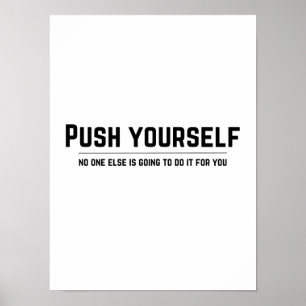 Push-you - Poster Motivational